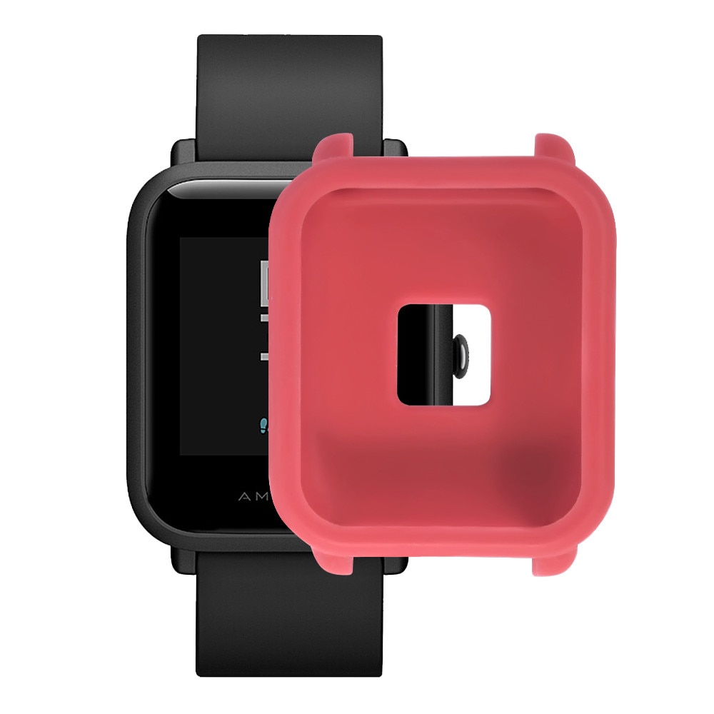 TPU blando de excelente de protección de silicona funda completa para Huami Amazfit Bip jóvenes reloj SmartWatch Prevención de arañazos golpes