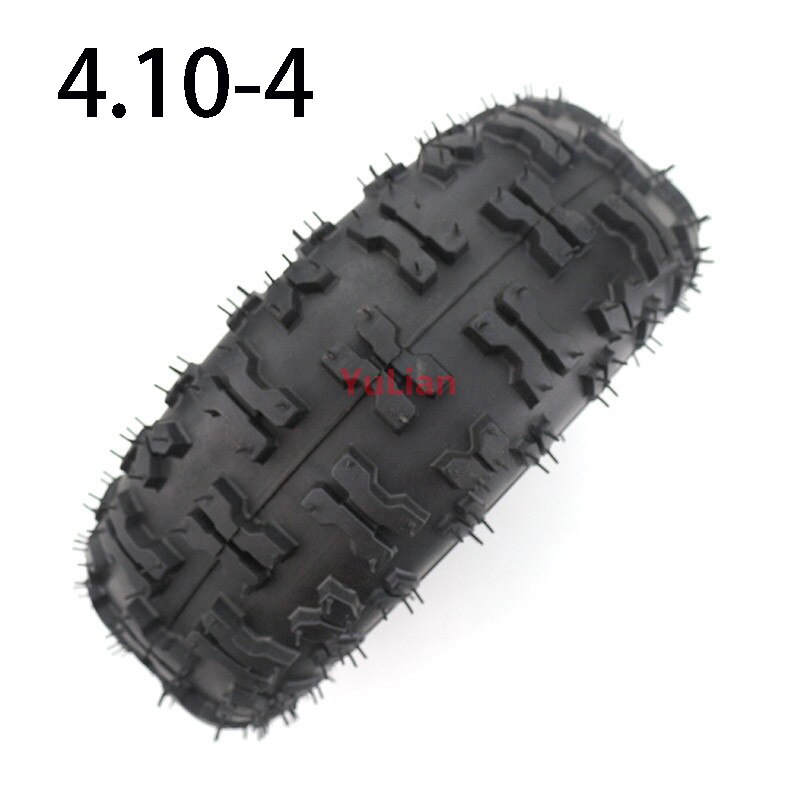 3.00-4 4.10-4 pneumatici ruote 4 pollice centro orlo con 4.10-4 pneumatico e tubo interno misura ATV Quad andare Kart 47cc 49cc