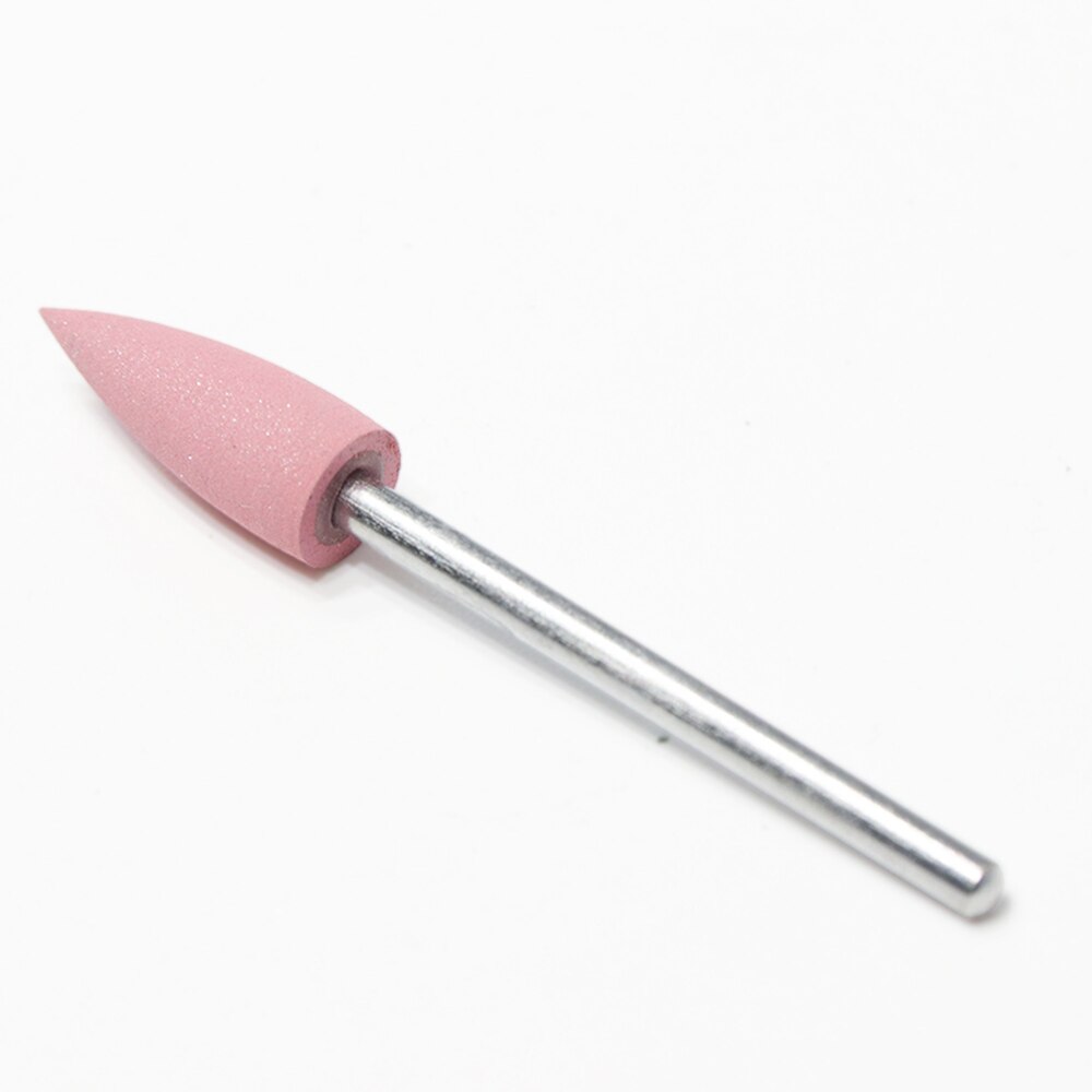 1 Pcs Nagel Boren Cuticle Cutter Siliconen Vlam Polijsten Draaien Clean Tool Voor Elektrische Manicure Machine Accessoire LAGJ01