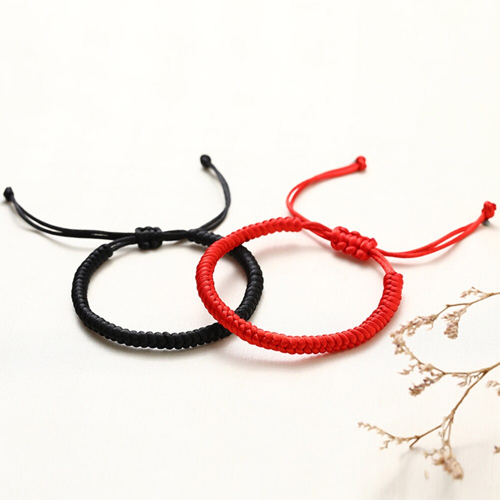 Simple Women&#39;s Charm Rope Red Thread Bracelet On Hand For Men Women Lover Jewelry Supply