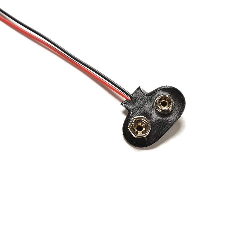 Conector de barril Tipo I de 10 Uds. 9V CC Clip de Cable de alimentación para Arduino