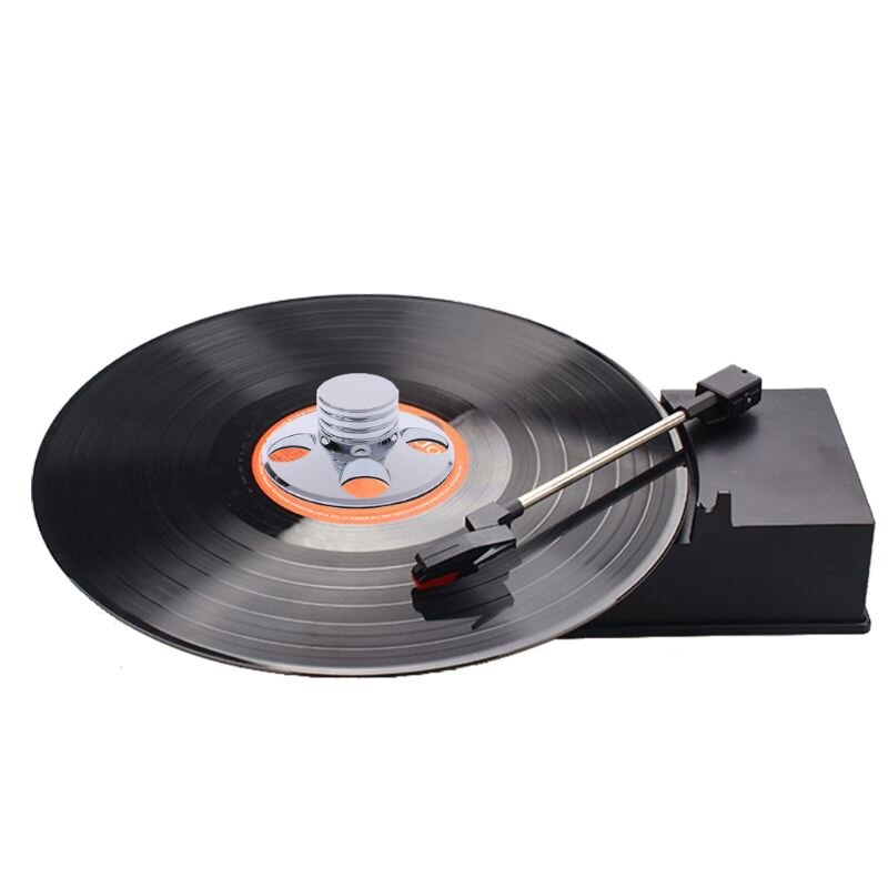 Metal Audio Lp Vinyl Draaitafels Metalen Disc Stabilizer Platenspeler Gewicht Klem Hifi Disc Stabilizer Zilver