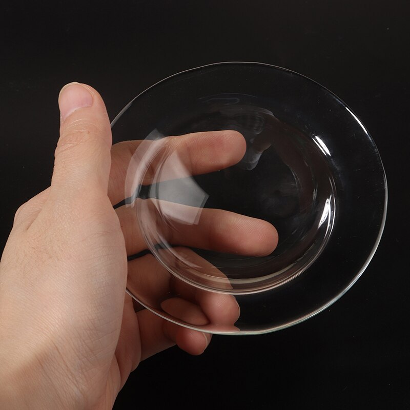 Kit de bol chauffant à cire 10cm, bricolage, bol rond de remplacement, brûleur à huile, plat en verre transparent, bol de cire fondue, assiette