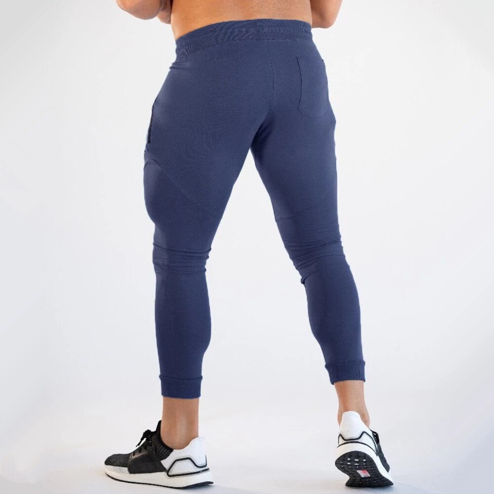 Fitnessstudio Dünne Jogger Hosen Männer Laufende Sweatpants Fitness Bodybuilding Ausbildung Hosen Sportbekleidung Männlichen Baumwolle Joggen Schlauch
