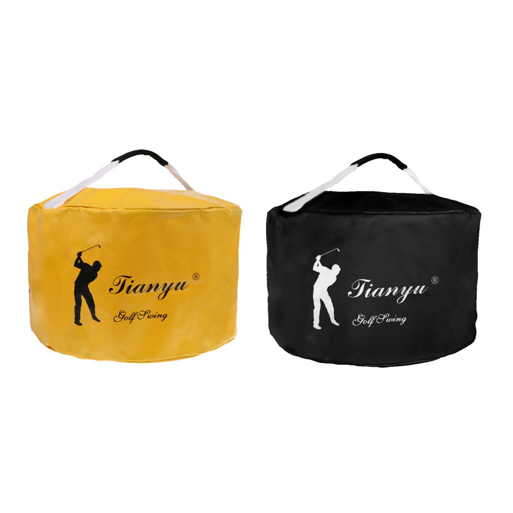 Waterproof Golf Smash Impact Strike Hitting Bag Swing Training Aids