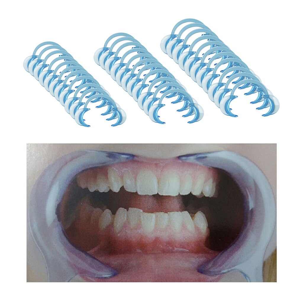 Écarteur de joues en plastique, soins buccaux, ouvre-bouche pour le jeu, 10x