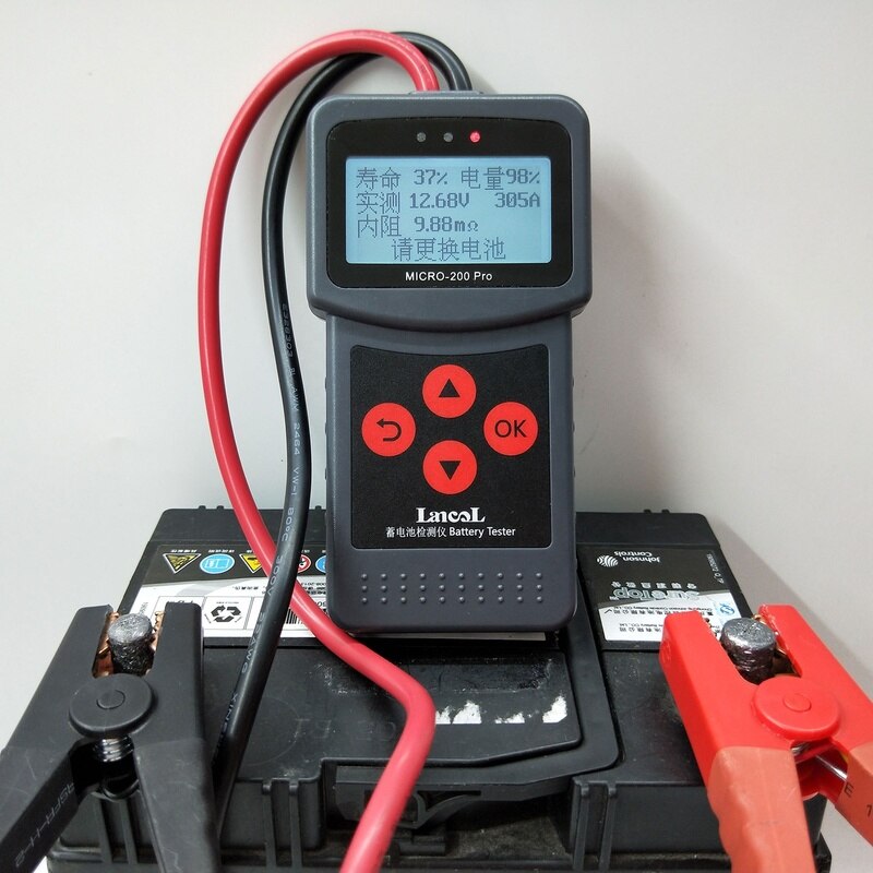 Voertuig Accu Analyzer Detector Diagnostisch Instrument Batterij Tester