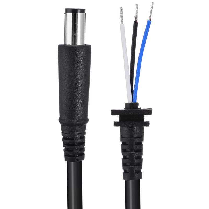 7.4X5.0mm Dc Jack Tip Plug Connector 1.2M Tip Plug Connector Met Kabel Adapter Voor Hp Voor Dell Laptop Vj