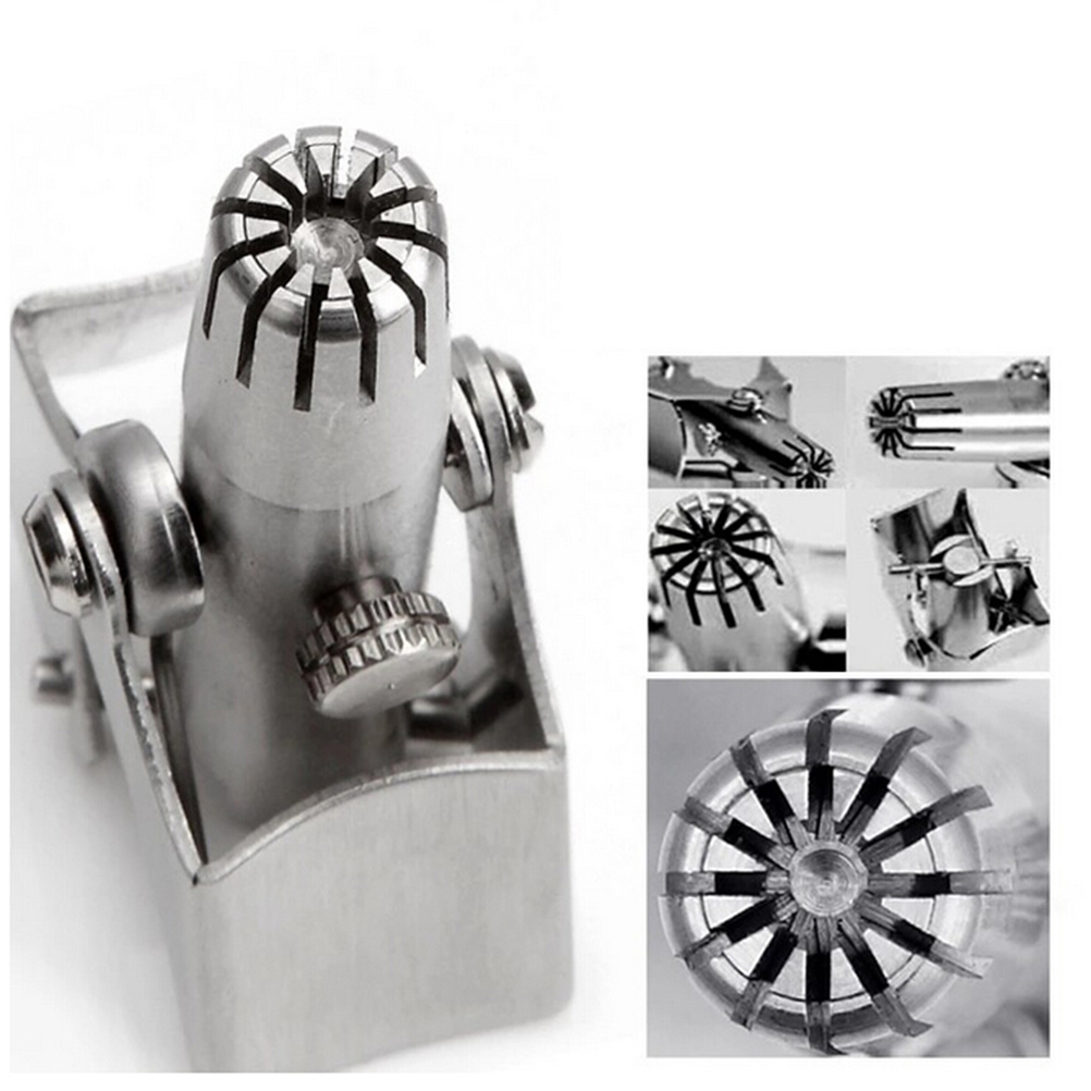 Tondeuse manuelle en acier inoxydable pour hommes, rasoir portable lavable, tondeuse à cheveux antarctique vibradalrazor