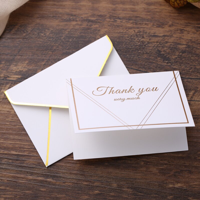 1pc greeting card simple blank blessing greeting card thanksgiving message birthday card engagement wedding