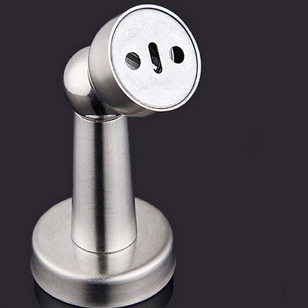 Stainless Steel Door Stops Casting Powerful Adjustable Floor Wall Mounted Magnetic Door Stopper Door Stops For Bedroom Home