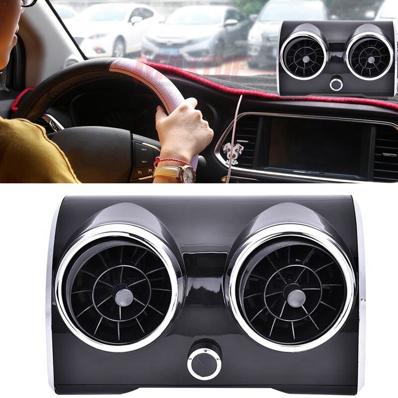 12V Auto Bladeless Elektrische Auto Koelventilator Motor Koeling Draagbare Desktop Koeler Voor Voertuig Vrachtwagen Rv Suv Boot accessoire