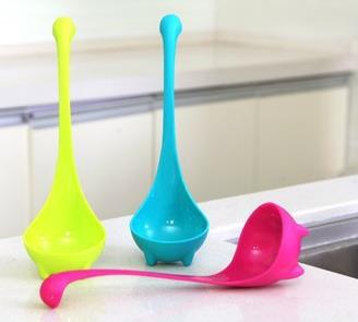 Creatieve Dinosaurus Vorm Soep Lepel Kan Stand Up Tarwe Stro Grote Pap Lepel Lange Handvat Soeplepel Keuken Koken Scoop