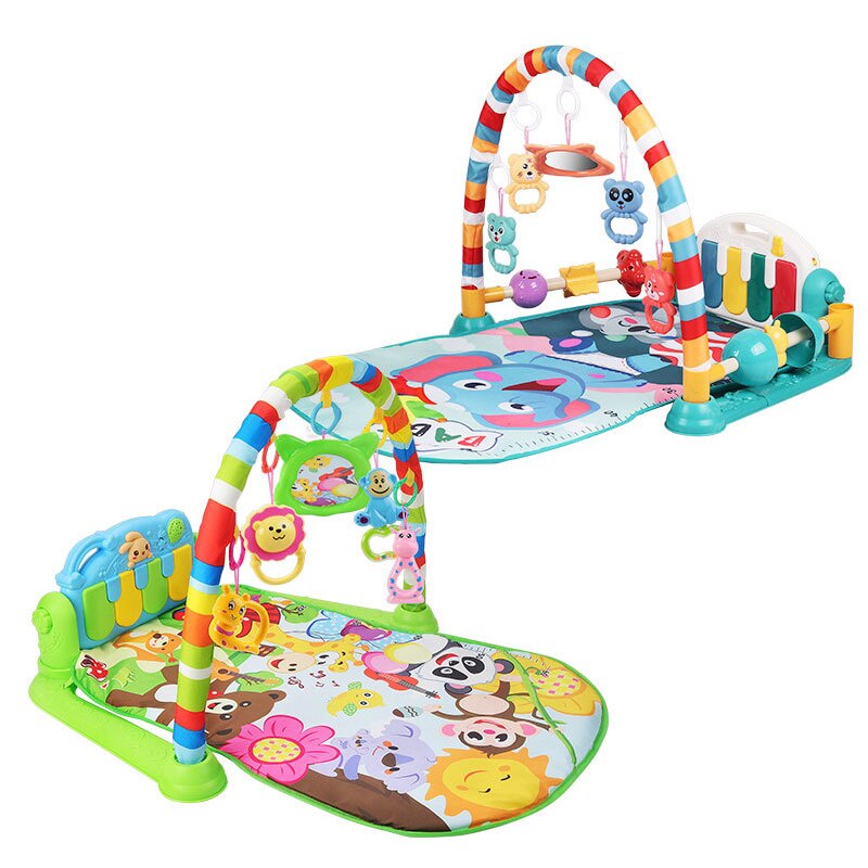 Baby Pedaal Piano Speelgoed Baby Muziek Fitness Frame Pasgeboren 0-1 Jaar Oud Fitness Apparaat Kinderen Educatief Mat voor Baby &#39;S