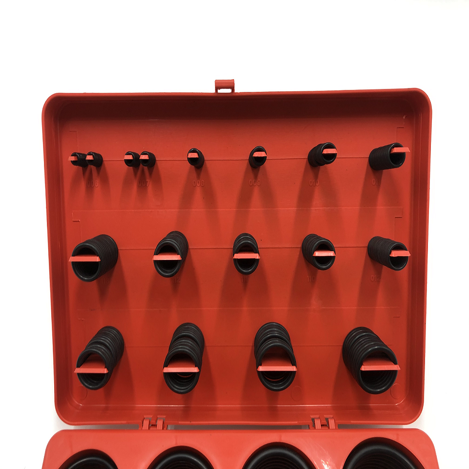 O-RING KIT 382PCS 30 sizes SAE INCH Nitrile NBR90 Durometer O-RING BOX O-Ring Assortment Kit Seal O-ring kit