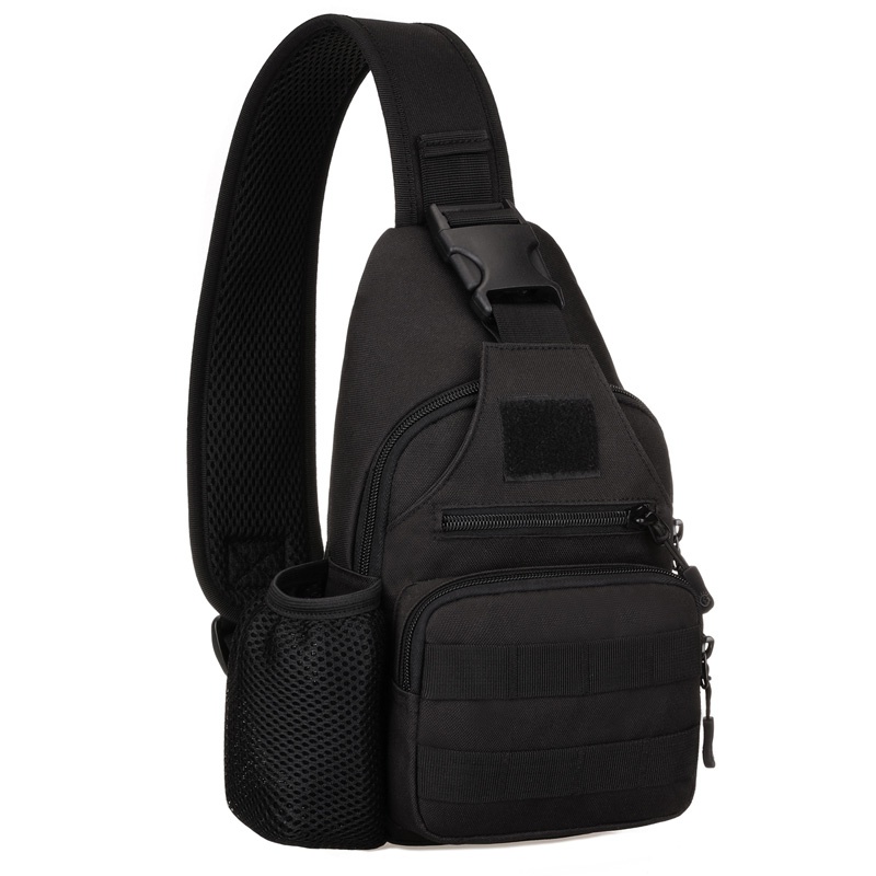 outdoor chest pack single shoulder bags USB charging chest bag crossbody bags male anti theft single strap back bag