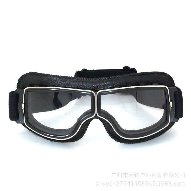 Moto Guzzi zwarte riem 4cm breed. Echt Italiaans zwart leer