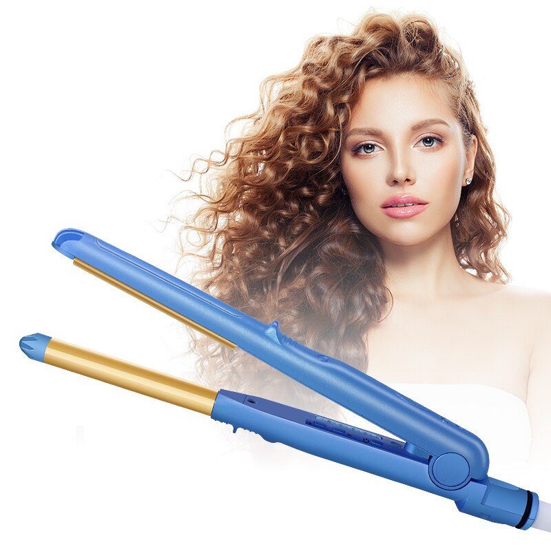 Fer à friser électrique numérique, lisseur pour cheveux, baguette en céramique, outils de coiffure, LCD magique, nouveauté