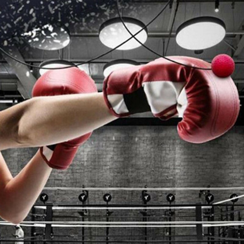 Silikon pannebånd boksereaksjonsball sanda kamptreningsutstyr hodemontert boksing hastighet ball Fitness ball