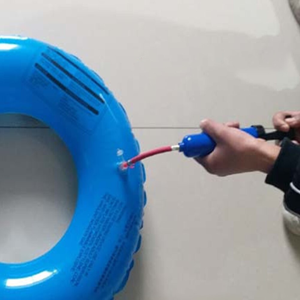 Mini Inflator Plastic Football Soccer Inflatable Ball Hand Air Pump Soccer Basketball Inflator Needle Soccer Balls Portable Pump