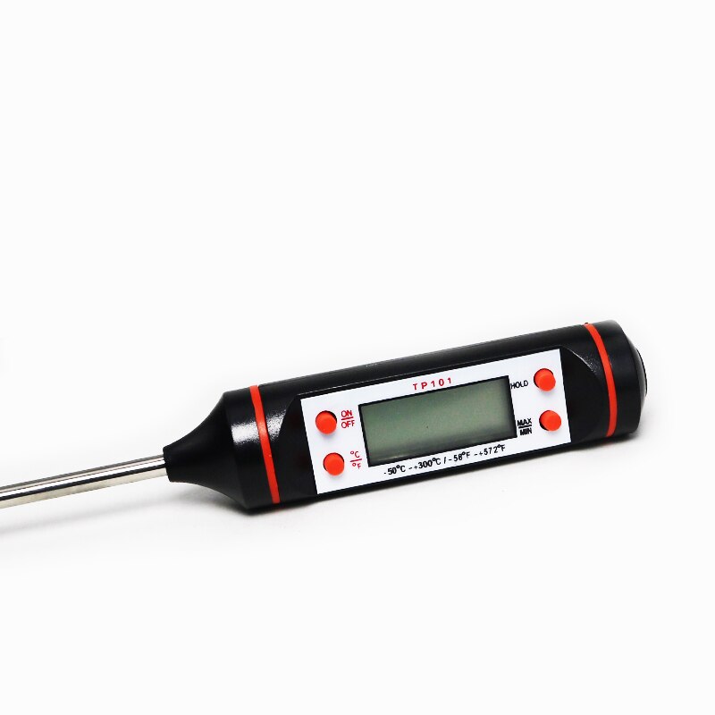 1 st kökolja termometer grill bakning temperaturmätning elektronisk mat nål termometer utan batteri