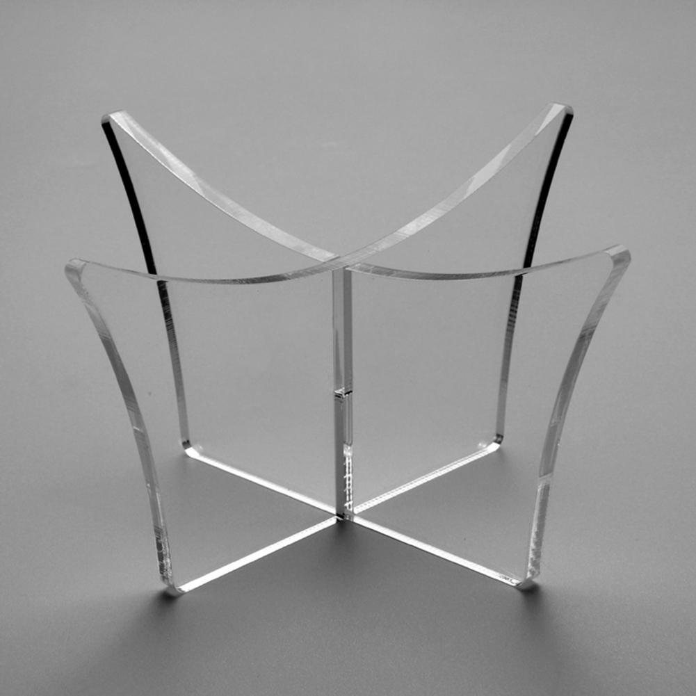 Exquisiter fußball-displayhalter, transparenter, einfach zu montierender acrylballständer