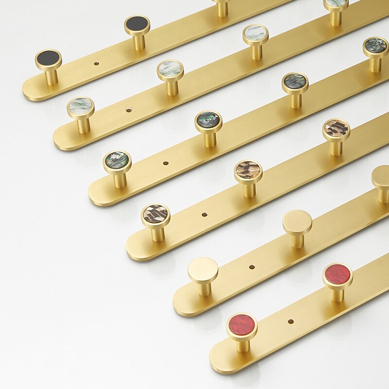 Metal Kitchen hook wall hanging bathroom hanger wall clothes row hook multiple colour