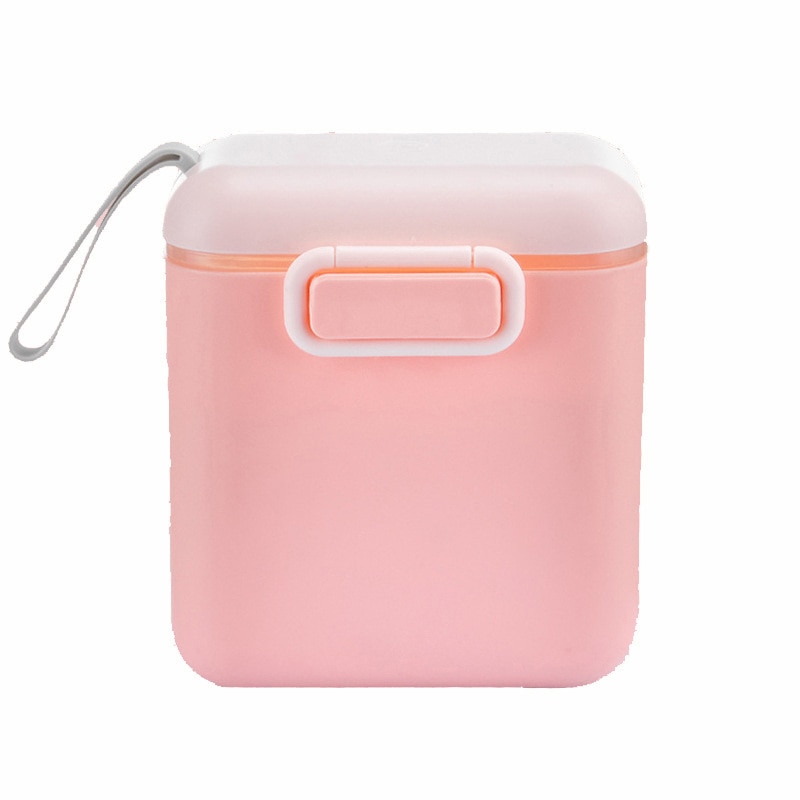 Draagbare Babyvoeding Opbergdoos Bpa-vrij Babyvoeding Feeder Baby Melkpoeder Doos Peuter Snacks Container voeden Lepel