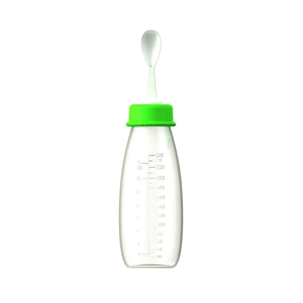 240ml baby pp fast mælkeflaske + klemsked: G