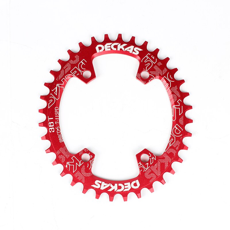 Deckas ovaal kettingblad mtb mountainbike fiets kettingblad bcd 96mm 32/34/36/38t plaat 96 bcd voor 7-11 speed  m7000 m8000 m9000