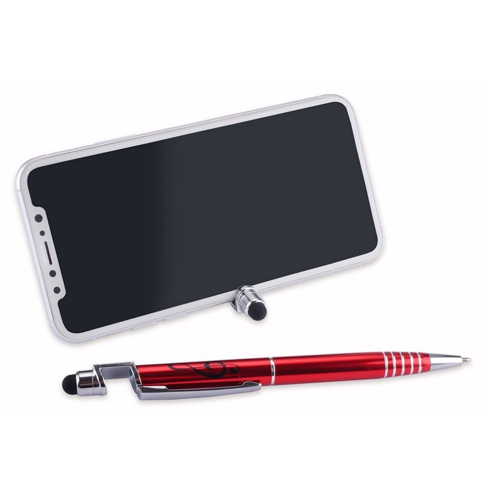 Multifunktionale Dual Kapazitive Touchscreen Stift Werkzeug Tablette praktisch Ständer Halfter Halterung Smartphone Stift Stift
