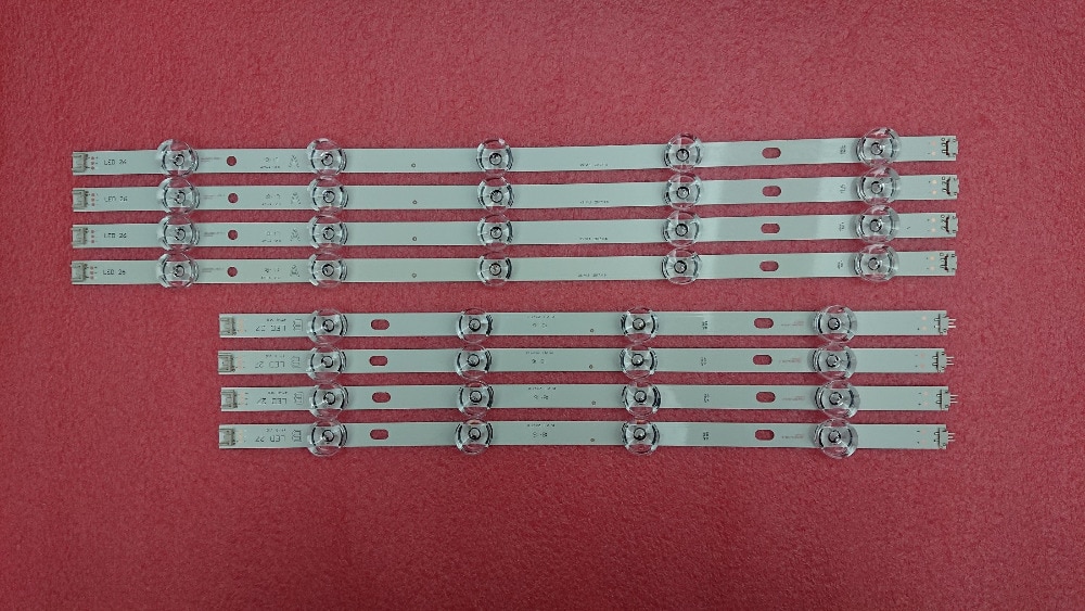8 pièces/ensemble LED rétro-éclairage bande de remplacement pour LG 47LB650 47LB630 innotek DRT 3.0 47 pouces A B Type 6916L-1961A 6916L-1962A