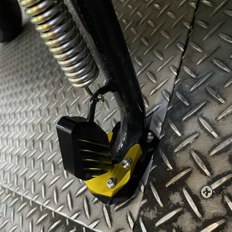 Motorfiets Zijstandaard Extender Plaat Voet Stand Kickstand Extension Pad voor Xamx300 125 250 350 400 H9EE