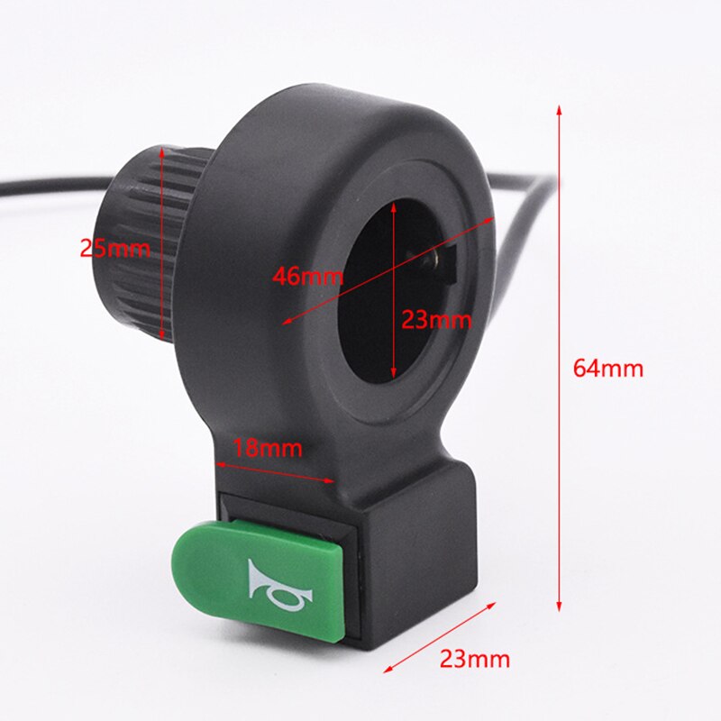 Motorcycle ATV 7/8 Handlebar Horn Turn Signal Headlight Three-In-One Combination Switch Button Modification Accessories: A style