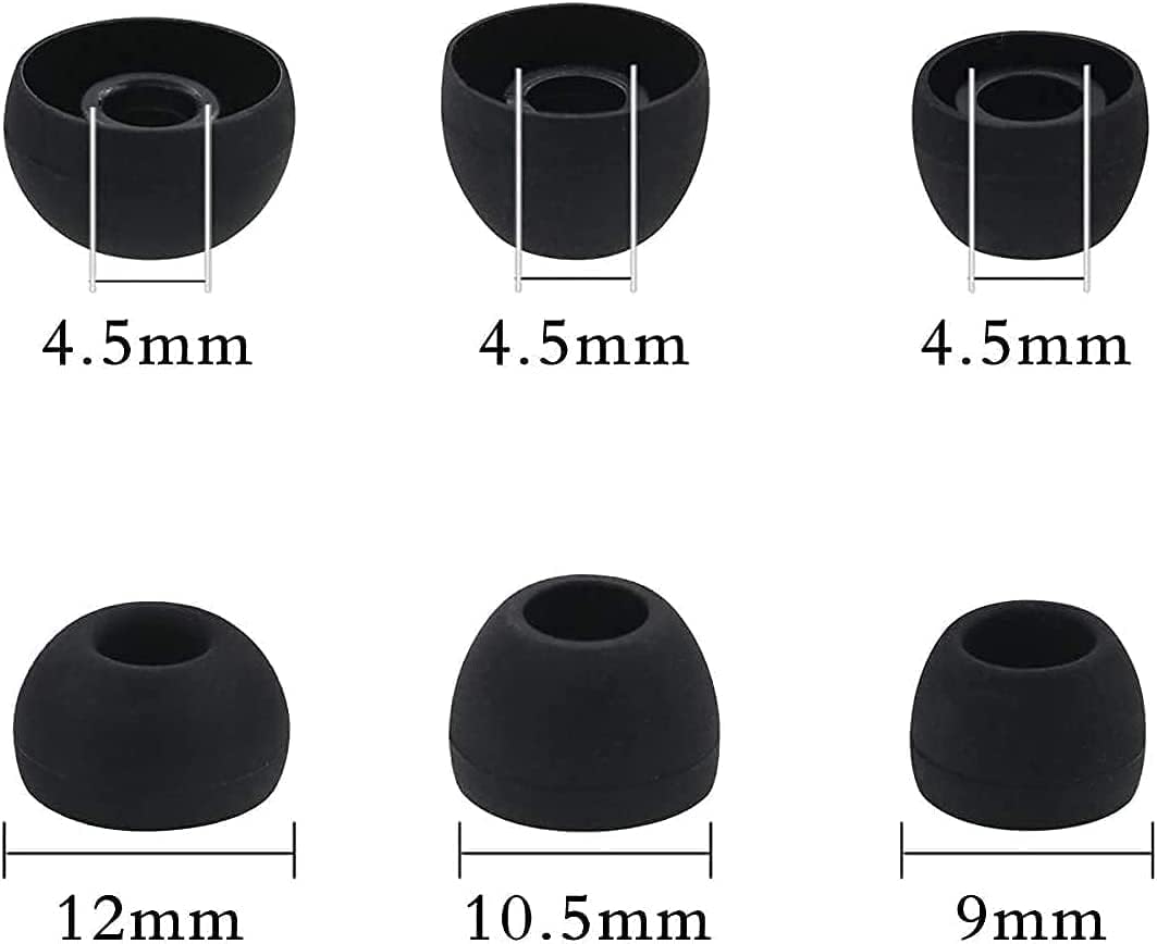 Silikon Ohr stöpsel für schlägt passen Profi Ersatz spitzen für schlägt passen Profi/schlägt Studio Knospen Ohrhörer 6 Paar lms