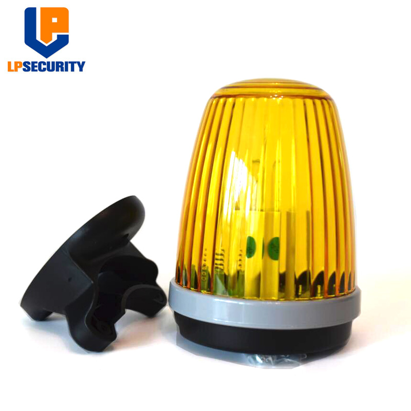 Flashing lamp 220V 24V wall mounted blinker alarm light for sliding &amp; swing gate