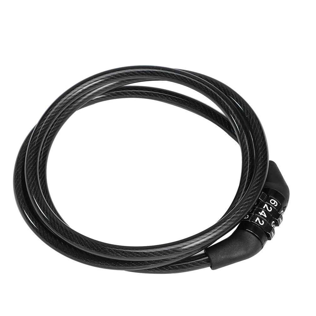 Multi-funktionale Code Anti-Diebstahl Sicherheit Kabel sperren Radfahren 4-Digital Leicht zu Verwenden Fahrrad Kombination Fahrrad chian Passwort sperren