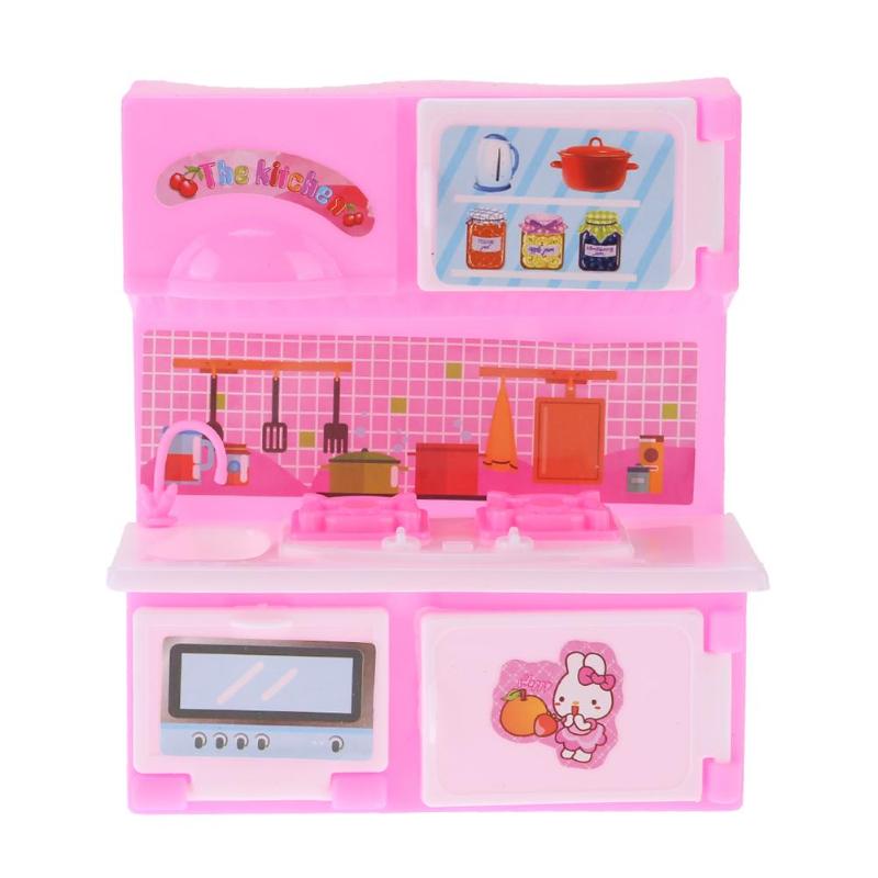 Begrijpen Direct Los 6 stks/set Plastic Mini Keuken Speelgoed Poppenhuis Eettafel Speelgoed  Kinderen Spelen Huis Speelgoed Artikelen Poppen Accessoires – Grandado