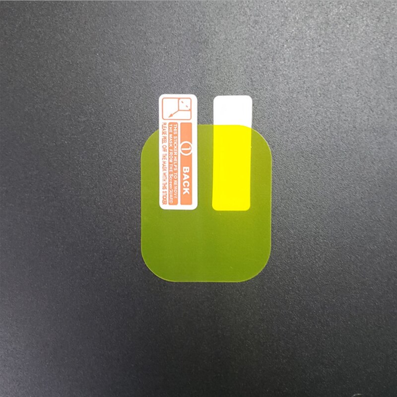 1Pcs Soft Tpu Clear Beschermende Film Guard Voor Xiaomi Huami Amazfit Gts/Gts 2 Sport Smart Horloge Volledige screen Protector Cover: Yellow / With Box