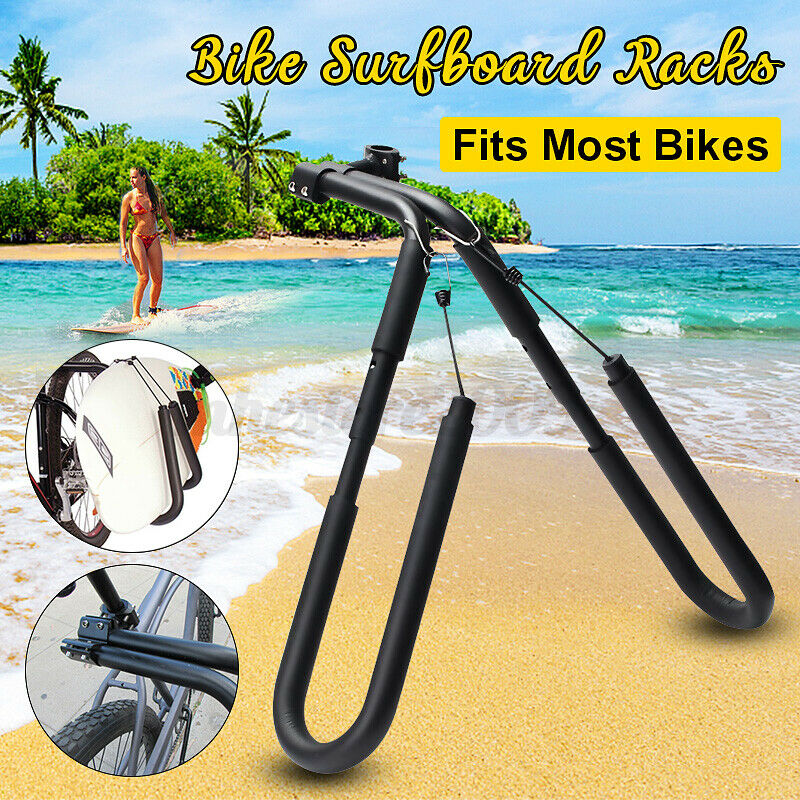 Bike Surf Rack Surfplank Fiets Mount Houder-Verstelbare Fiets Surfboard Carrier Rack Voor Shortboard Wakeboard Board