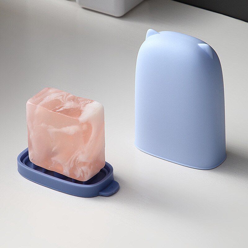 1 szt. Przenośna mydelniczka zamknięta i szczelna higiena osobistej podróży akcesoria robić łazienki niezbędne robić podróży