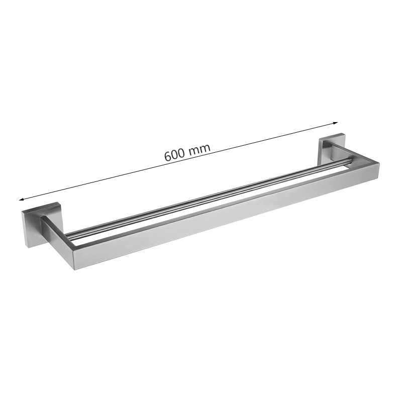 Stainless Steel Bathroom Hardware Kit Brushed Nickel Towel Rack Toilet Paper Holder Towel Bar Hook Bathroom Accessories: Burgundy