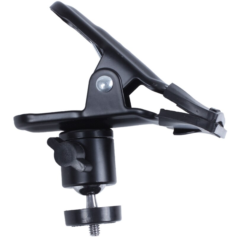 1 Pcs Metal Spring Clamp Clip with Ball Head & 1 Pcs Super Clamp + 11 Inch ic Arm Articule