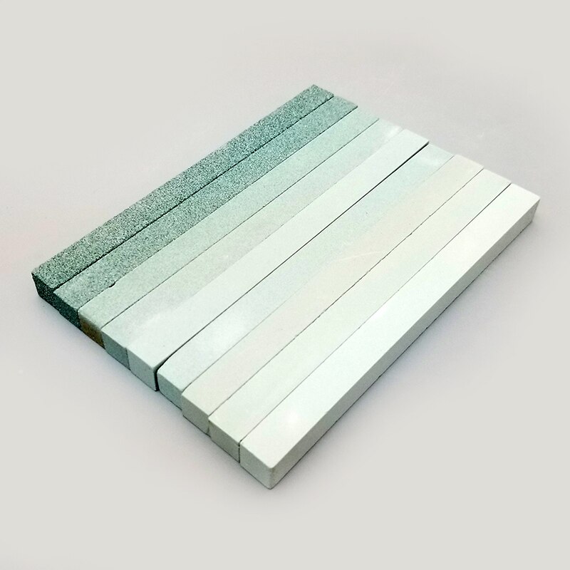 white corundum square strip sharpening stone sharpener fixed angle sharpener for whetstone knife sharpner kitchen tools