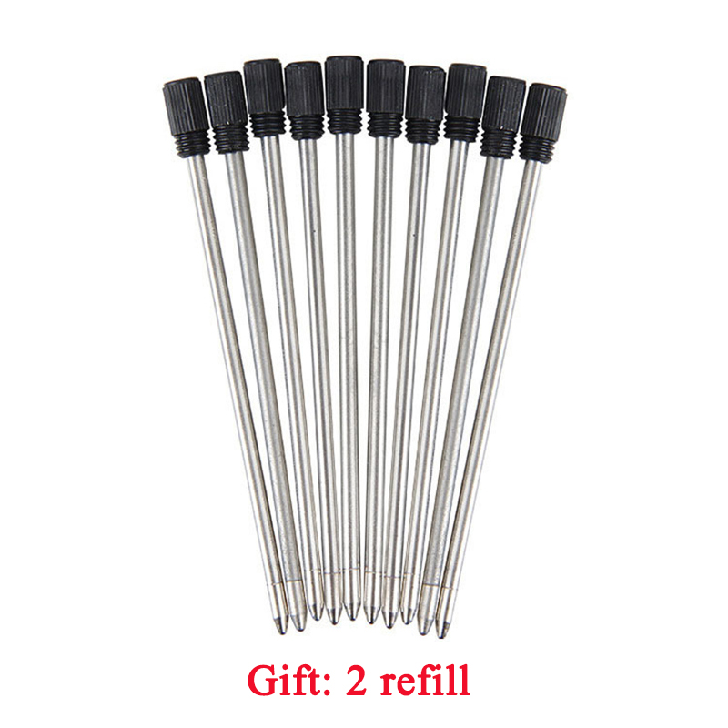 Caneta esferográfica multifuncional de metal luxuosa com régua técnica de medida, chave de fenda, tela sensível ao toque, nível de espírito 6 em 1