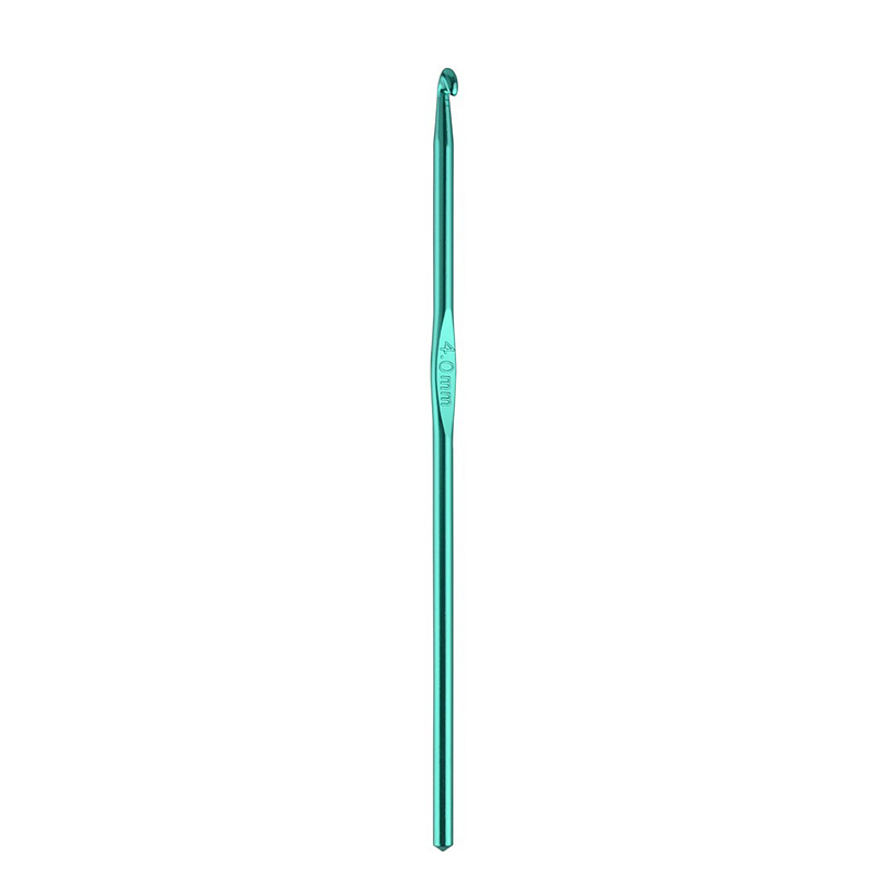 2-10Mm Aluminium Haak Breinaalden Naalden Voor Hand Ambachten Zak Trui Metalen Haak Weave Haak Naalden accessoires: 4mm Crochet hook
