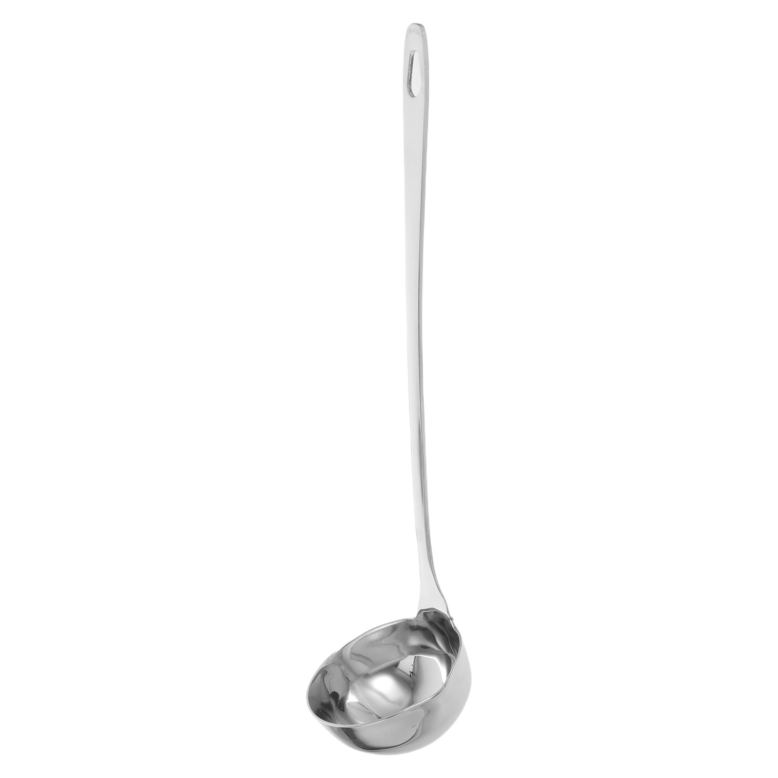 Stainless Steel Soup Ladle Double Mouth Spoon With Spout Large Canning Kitchen Ladles For Home Restaurant Serving Water Scoop