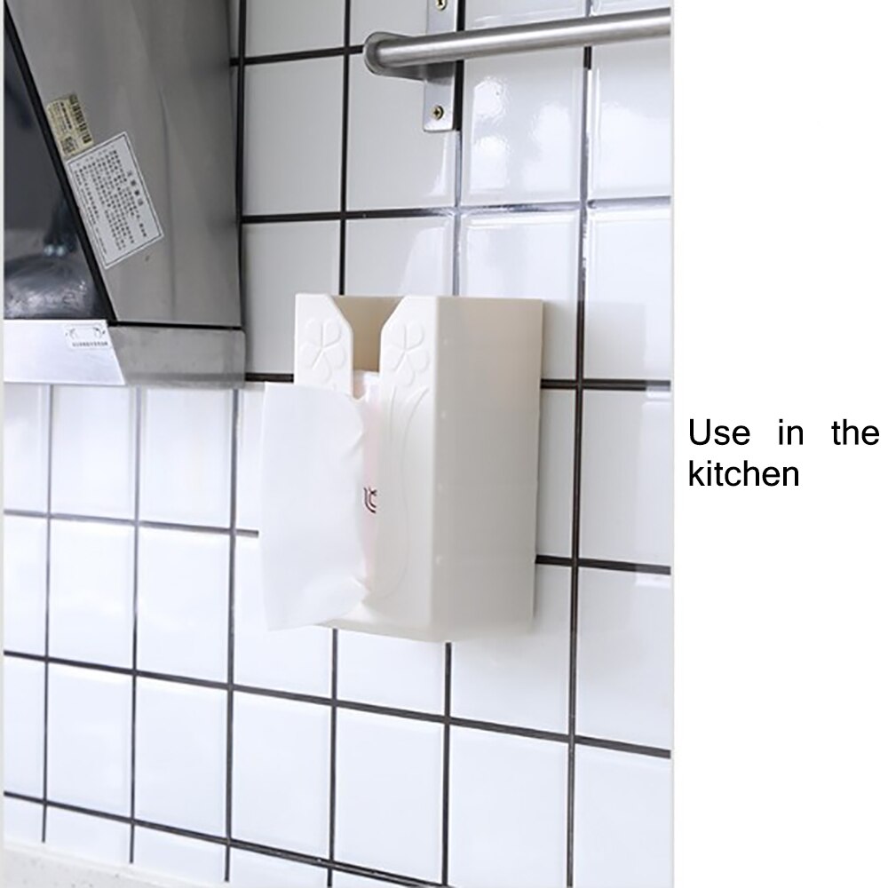 TIOODRE Removable Tissue Box Toilet Paper Storage Box Paper Towel Rack Wall-Mounted Tissue Box For Bathroom Hotel Lobby Elevator