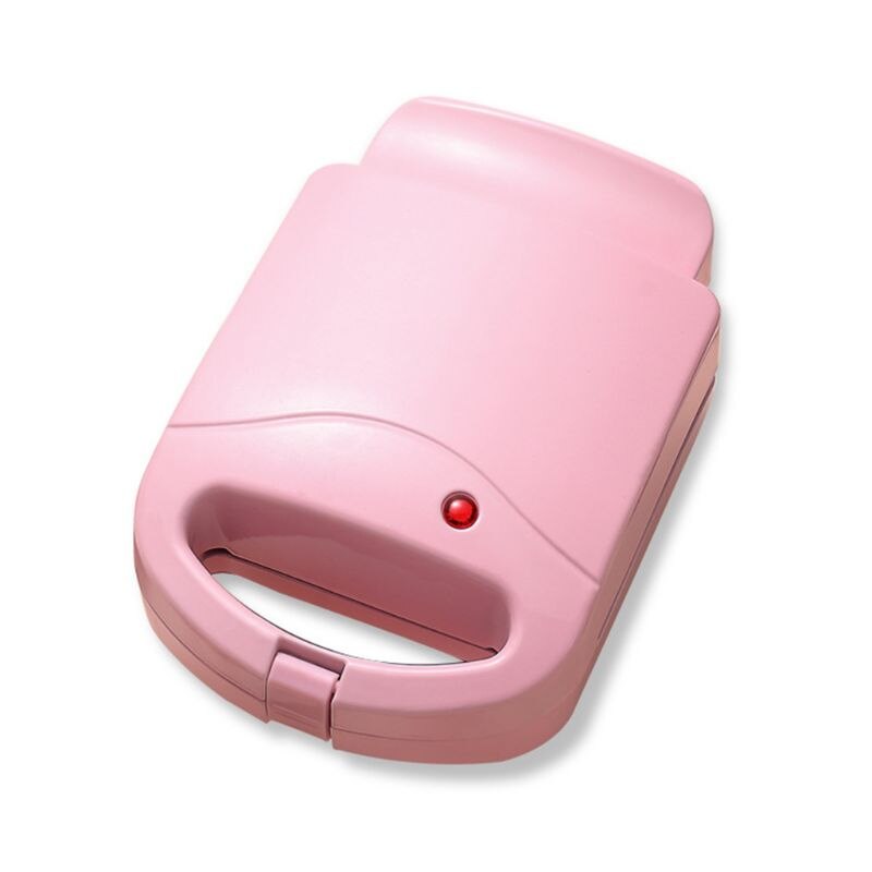Portable Electric Dual Waffles Sandwich Maker Non Stick Multifunctional Toast Bread Breakfast Machine 220V: Orange