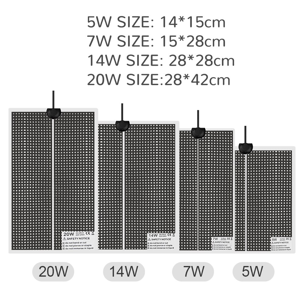 Terrarium Reptiles Heat Mat Climbing Pet Heating Warm Pads Adjustable Temperature Controller Mats Reptiles Supplies#1